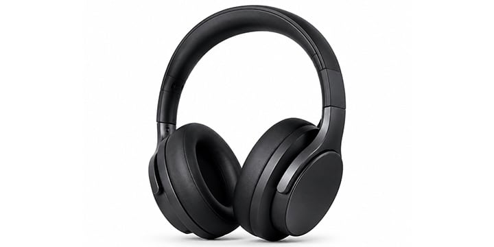 Generic over-ear wireless headphones